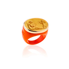 Classic Ring Cupid and Psyche