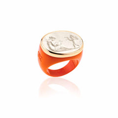 Classic Ring Cupid and Psyche