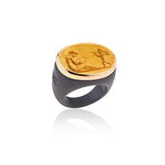 Classic Ring Cupid and Psyche