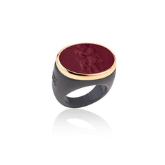 Anello Classic Cupido e la farfalla