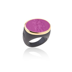 Anello Classic Cupido e la farfalla