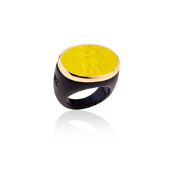 Anello Classic Cupido e la farfalla