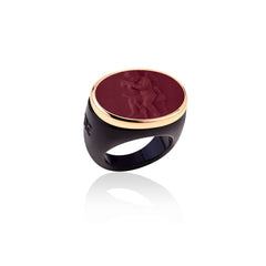 Anello Classic Cupido e la farfalla