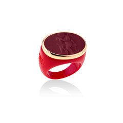 Anello Classic Cupido e la farfalla