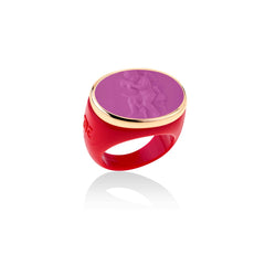 Anello Classic Cupido e la farfalla