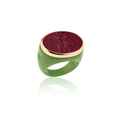 Anello Classic Cupido e la farfalla