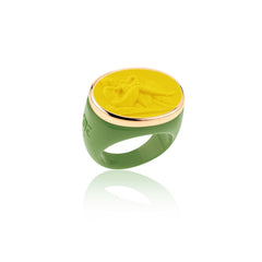 Anello Classic Leda e il Cigno