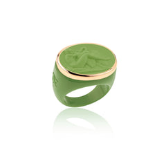 Anello Classic Leda e il Cigno