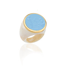 Anello Aura Venditrice di Amorini