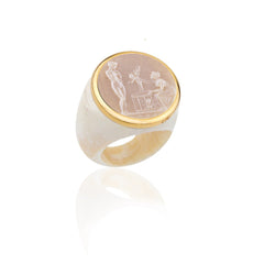 Anello Aura Venditrice di Amorini