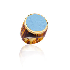 Anello Aura Venditrice di Amorini