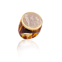 Anello Aura Venditrice di Amorini
