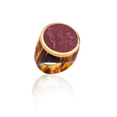 Anello Aura Venditrice di Amorini