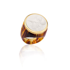 Aura Ring Minerva left-facing