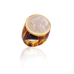 Aura Ring Minerva left-facing