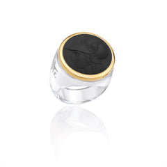 Aura Ring Minerva left-facing