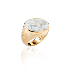 Lux Ring Cupid and the Lion