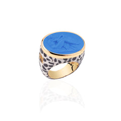 Anello Dalmata Leda e il cigno