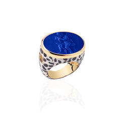 Anello Dalmata Cupido e la Farfalla