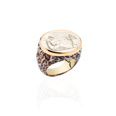 Jaguar Ring Cupid and Psyche