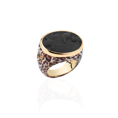 Anello Jaguar Colombe di Plinio