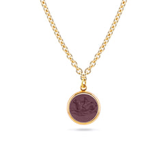 Eos Necklace Cupid on Sea Calf