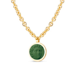 Denario Necklace Medusa