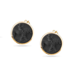 Lobe Earrings Cupid and the Lion