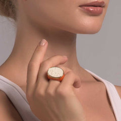 Anello Classic Leda e il Cigno