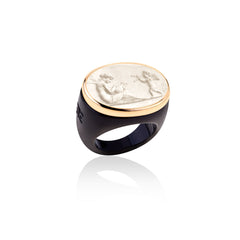 Classic Ring Cupid and Psyche