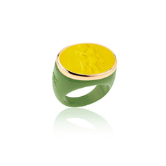 Anello Classic Cupido e la farfalla