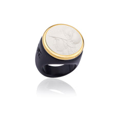 Aura Ring Minerva left-facing