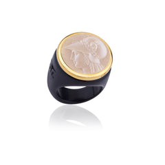 Aura Ring Minerva left-facing