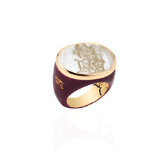 Anello Lumen Cupido e la Farfalla