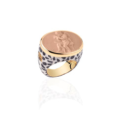 Anello Dalmata Cupido e la Farfalla