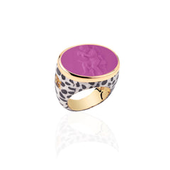 Anello Dalmata Cupido e la Farfalla