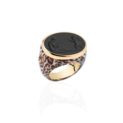 Jaguar Ring Cupid and Psyche