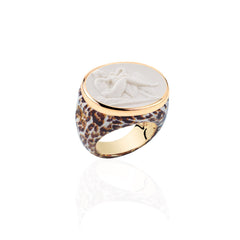 Jaguar Ring Leda and the swan