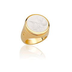 Luxor Ring Minerva left-facing