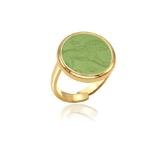 Anello Cupido Cupido e il Leone