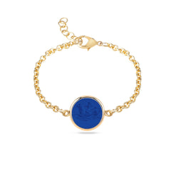 Bracciale Eos Cupido su Vitello Marino