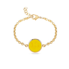 Bracciale Eos Cupido su Vitello Marino