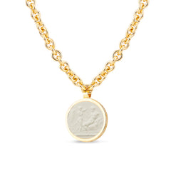 Denario Necklace Cupid and Bacchus
