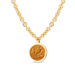 Denario Necklace Cupid and Bacchus