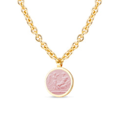 Denario Necklace Cupid and Bacchus