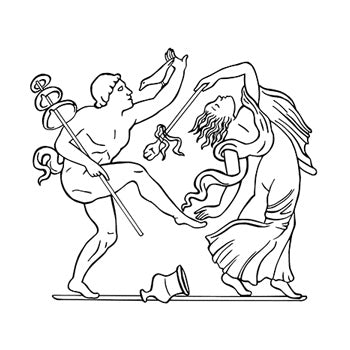 Faun and Maenad