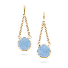 Libra Earrings Dionysus-Bacchante