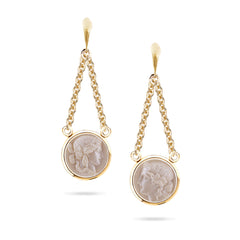 Libra Earrings Dionysus-Bacchante