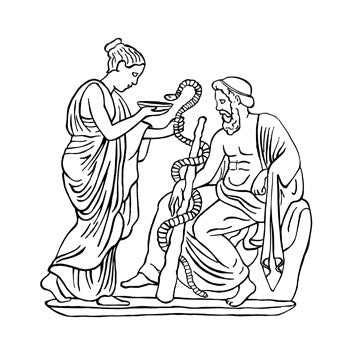 Aesculapius and Hygieia