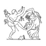 Faun and Maenad